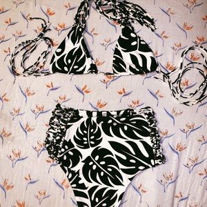Mikoh floral bikini set